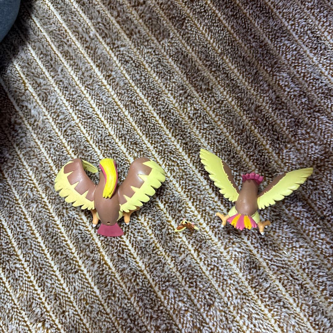 フィギュア　立体ポケモン図鑑　当時物　ポッポ　ピジョン　ピジョット