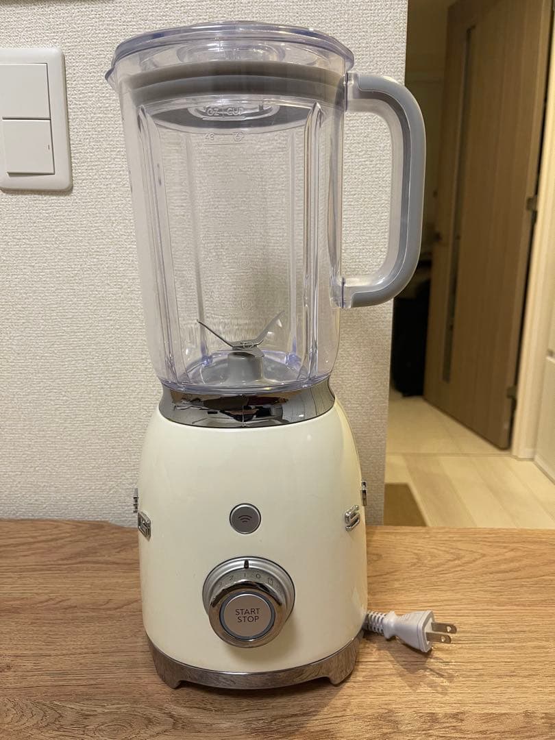 【美品】SMEG スメッグ ブレンダー BLF01CRJP クリーム 使用3回