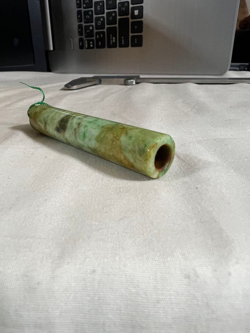 翡翠 置物 古美術
