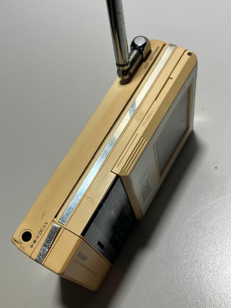 SHARP JC-TV10 TV & カセットプレーヤー#Y605