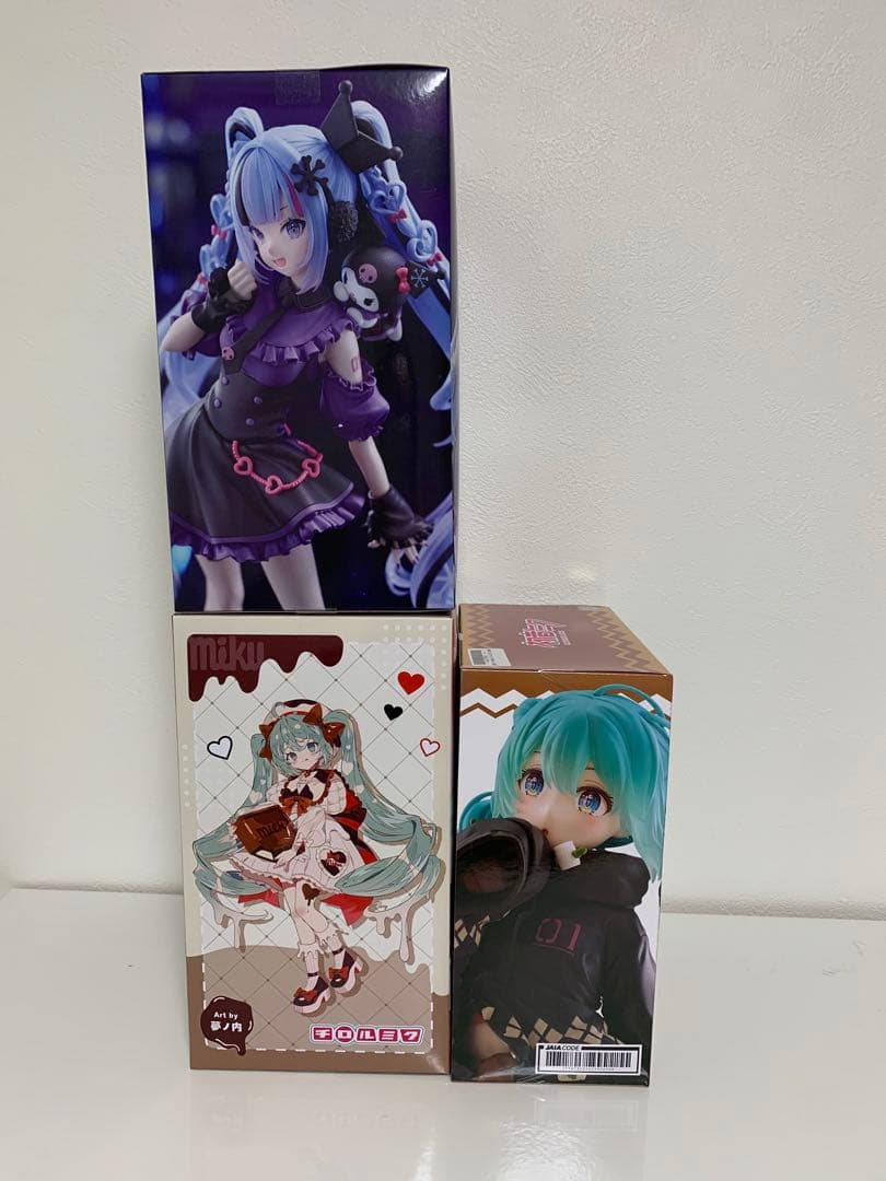 初音ミク　雪ミク　プライズフィギュア　3種セット