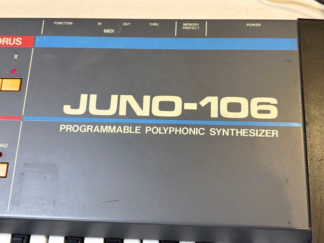 【名機】Roland JUNO-106 シンセサイザー(ジャンク）