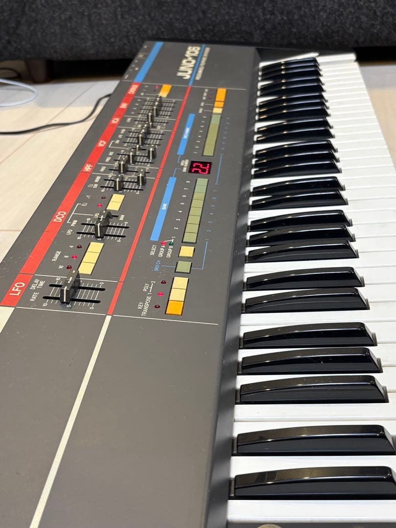 【名機】Roland JUNO-106 シンセサイザー(ジャンク）