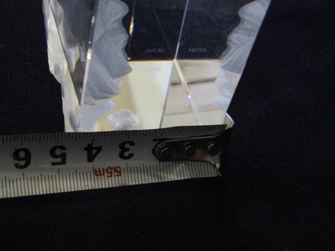 HOYAクリスタル　限定品　クリスタル海洋生物彫刻　希少品