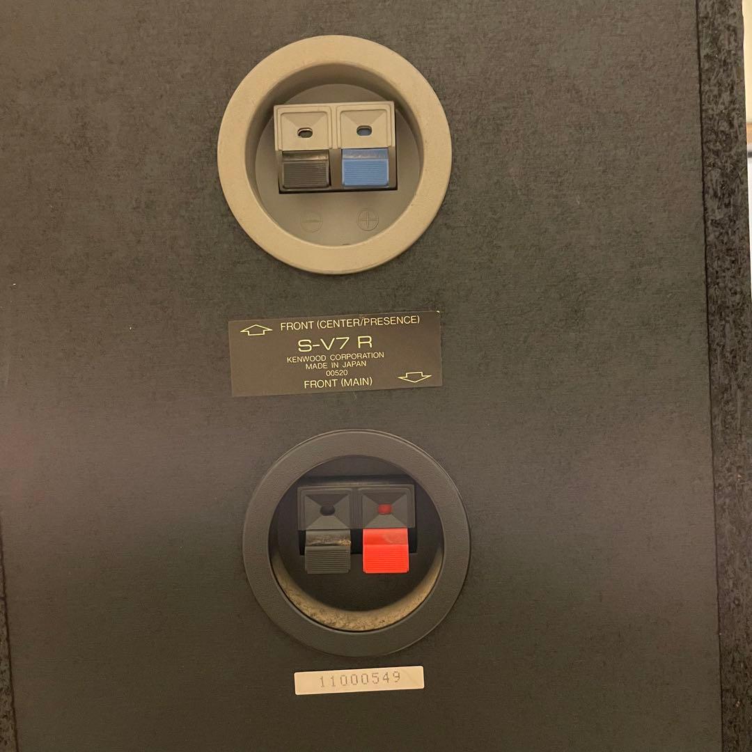 希少ビンテージ KENWOOD スピーカー　S-V7R ケンウッドステレオコンポ