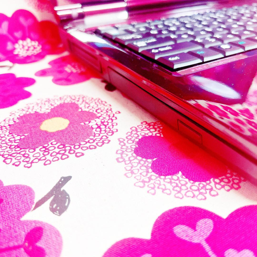 7【データ保存大容量❣️】初期設定済み✨初心者向け✨オシャレな赤✨ノートパソコン