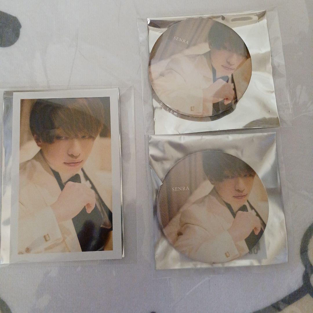 浦島坂田船　センラ　特典カード　実写缶バッジ　缶バッジ