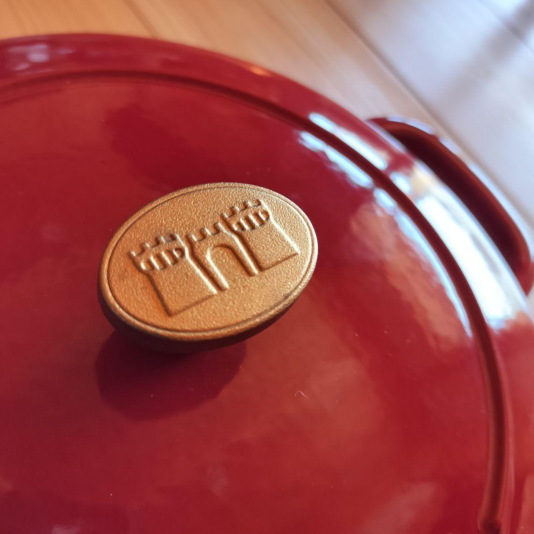 い*子様 バッラリーニ ベラモンテ ホーロー鍋 ラウンド 20ｃｍ ポモドーロレ