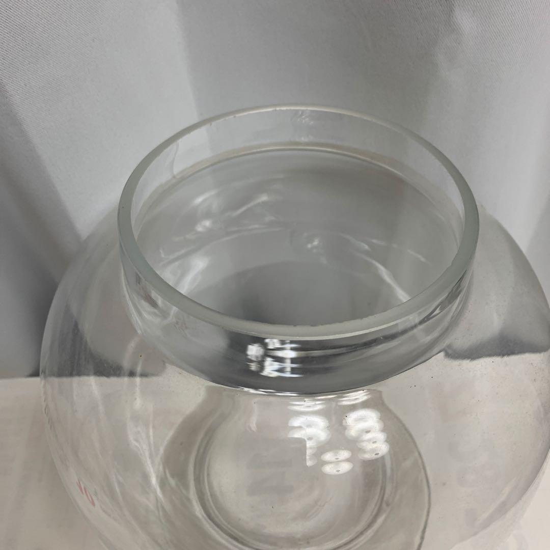 駄菓子屋丸型 瓶　地球瓶　アンティーク　美品　現状品　金属蓋付き