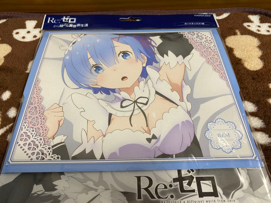 Re:ゼロ レム カードスリーブ　デッキケース　ストレイジ　プレイマット　セット