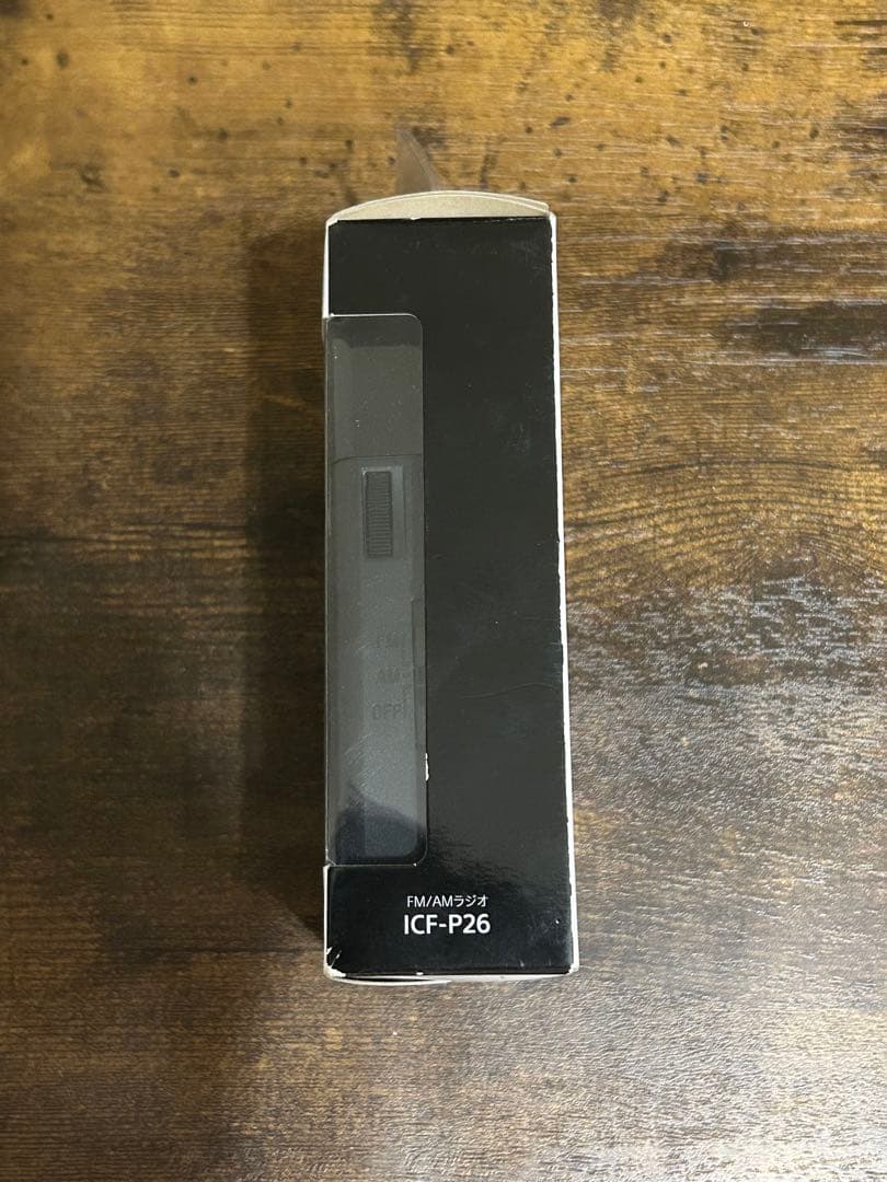 新品　SONY ICF-P26 FM/AMラジオ
