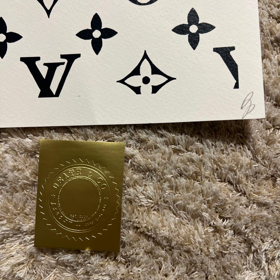 DEATH NYC スヌーピー版画 認証書付き　ルイヴィトン