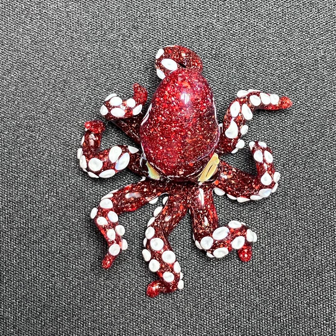 XODAS Octopus ボロシリケイトガラス　タコ　Pendant