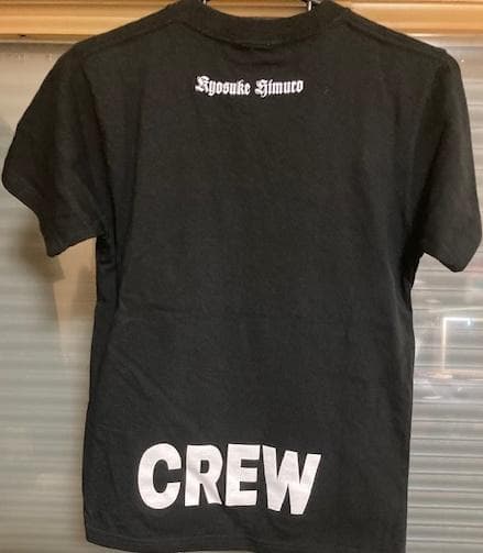 氷室京介 Water Aid! CREWTシャツ! 超激レア品!