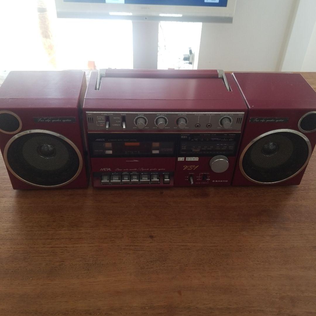 SANYO サンヨー ラジカセ