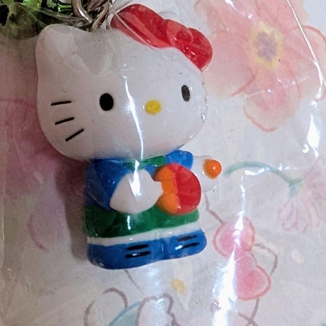 【特希少】ハローキティ　根付け　体育会系　卓球部