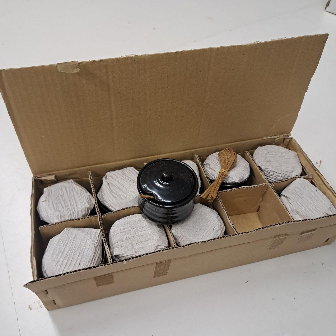 薬味鉢　10個組　竹のスプーン付き