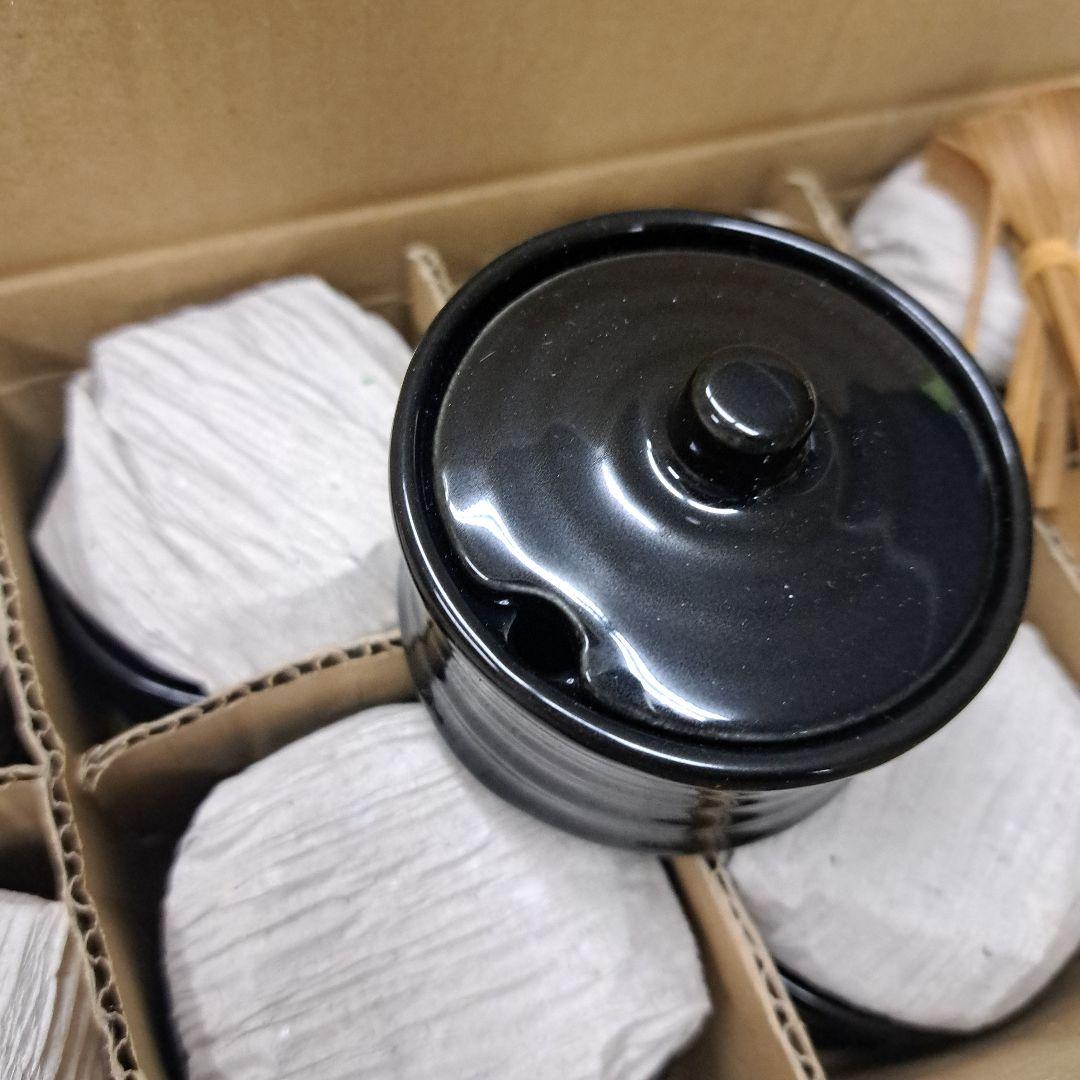 薬味鉢　10個組　竹のスプーン付き