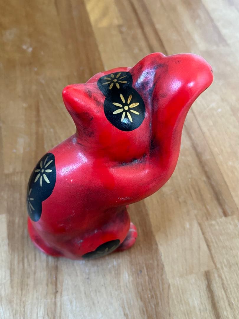 招き猫　縁起物　年代物？！