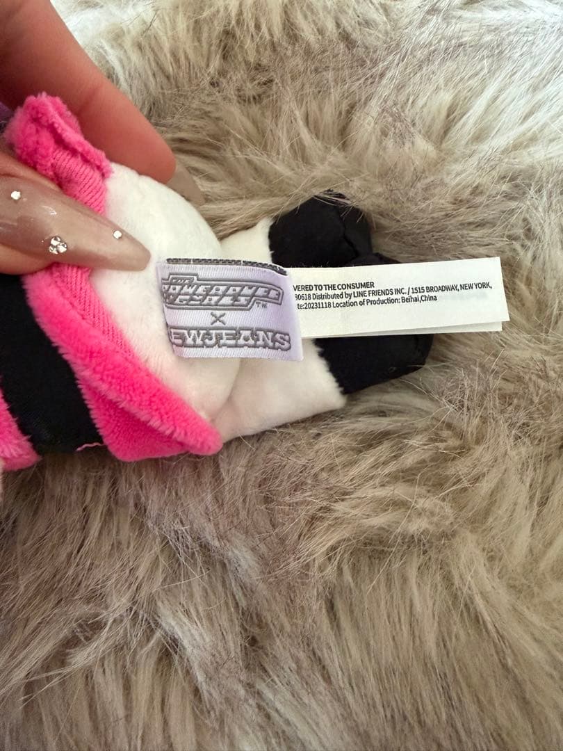 newjeans linefriends パワパフ ハニ　ぬいぐるみ