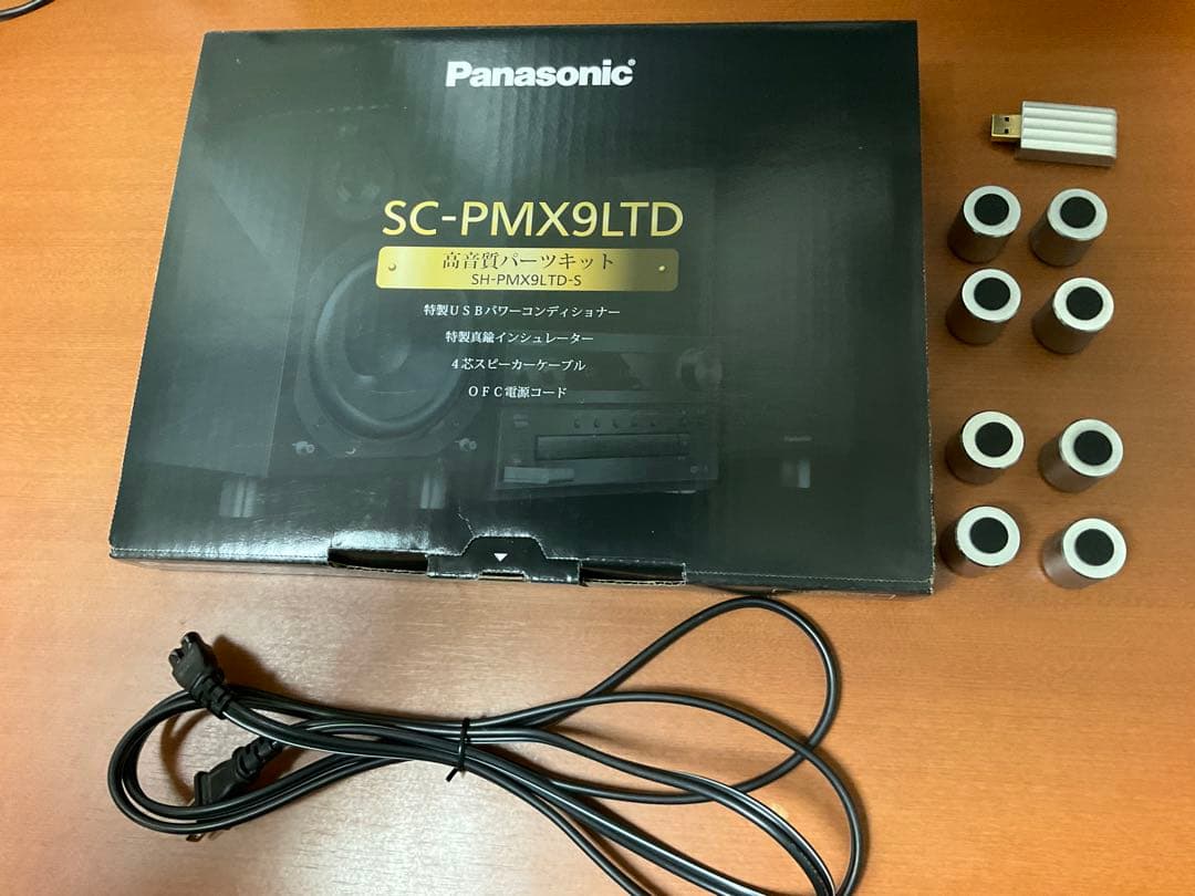 Panasonic ミニコンポ　SCーPMX9LTD パーツキット付き