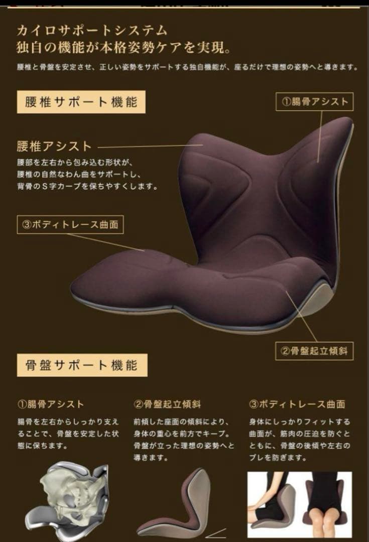 新品★MTG★Style PREMIUM★スタイルプレミアム★骨盤矯正・座椅子