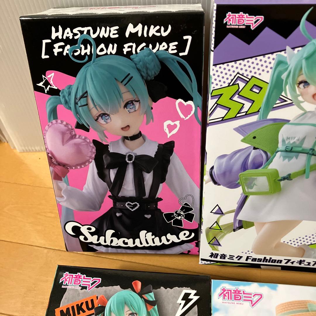 初音ミク Fashion フィギュア　6種類