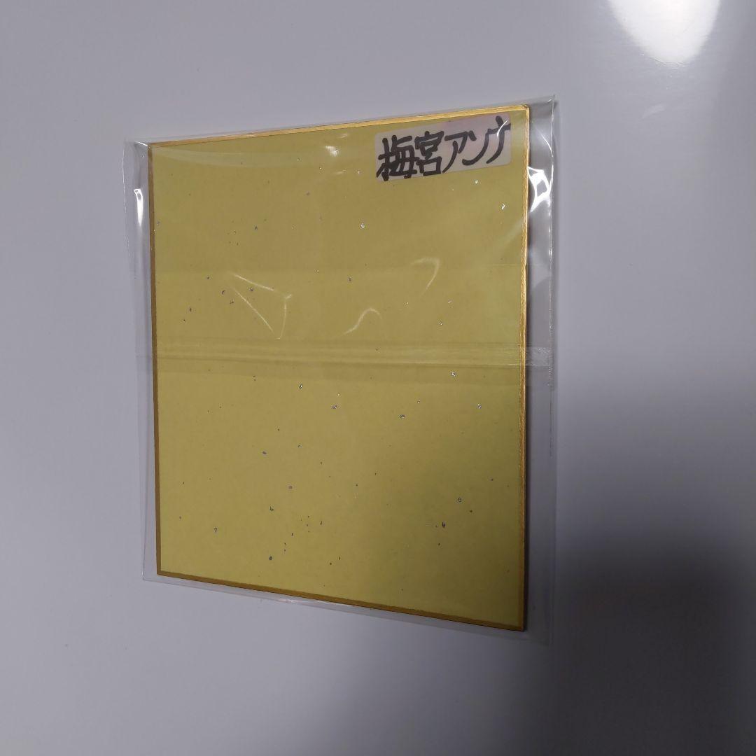 106 希少…梅宮アンナ直筆サイン色紙