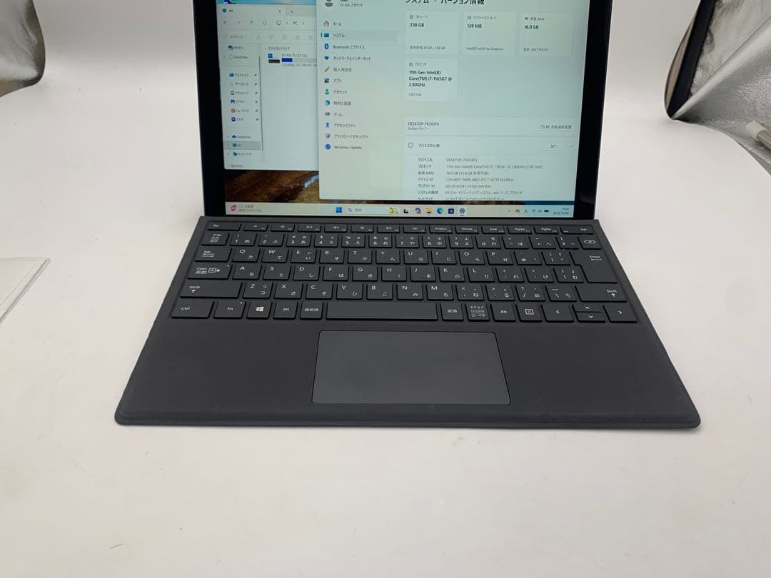Windowsノート本体 Surface Pro 7+ i7 1165G7 CPU2.80GHz/16GB
