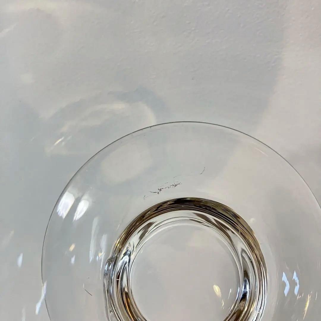 イタリア製　ガラスオブジェ　フラワーベース　花瓶