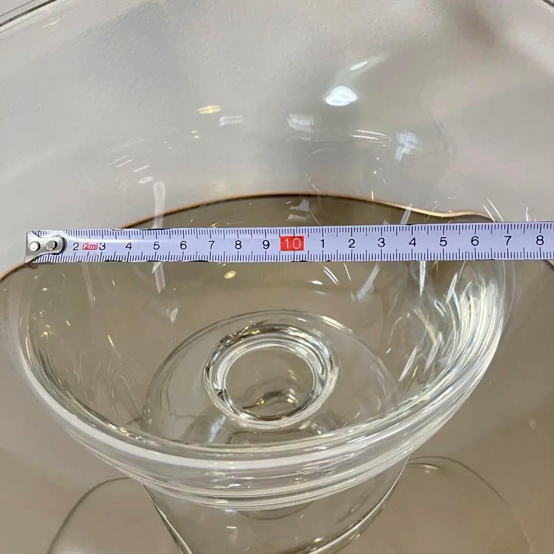 イタリア製　ガラスオブジェ　フラワーベース　花瓶