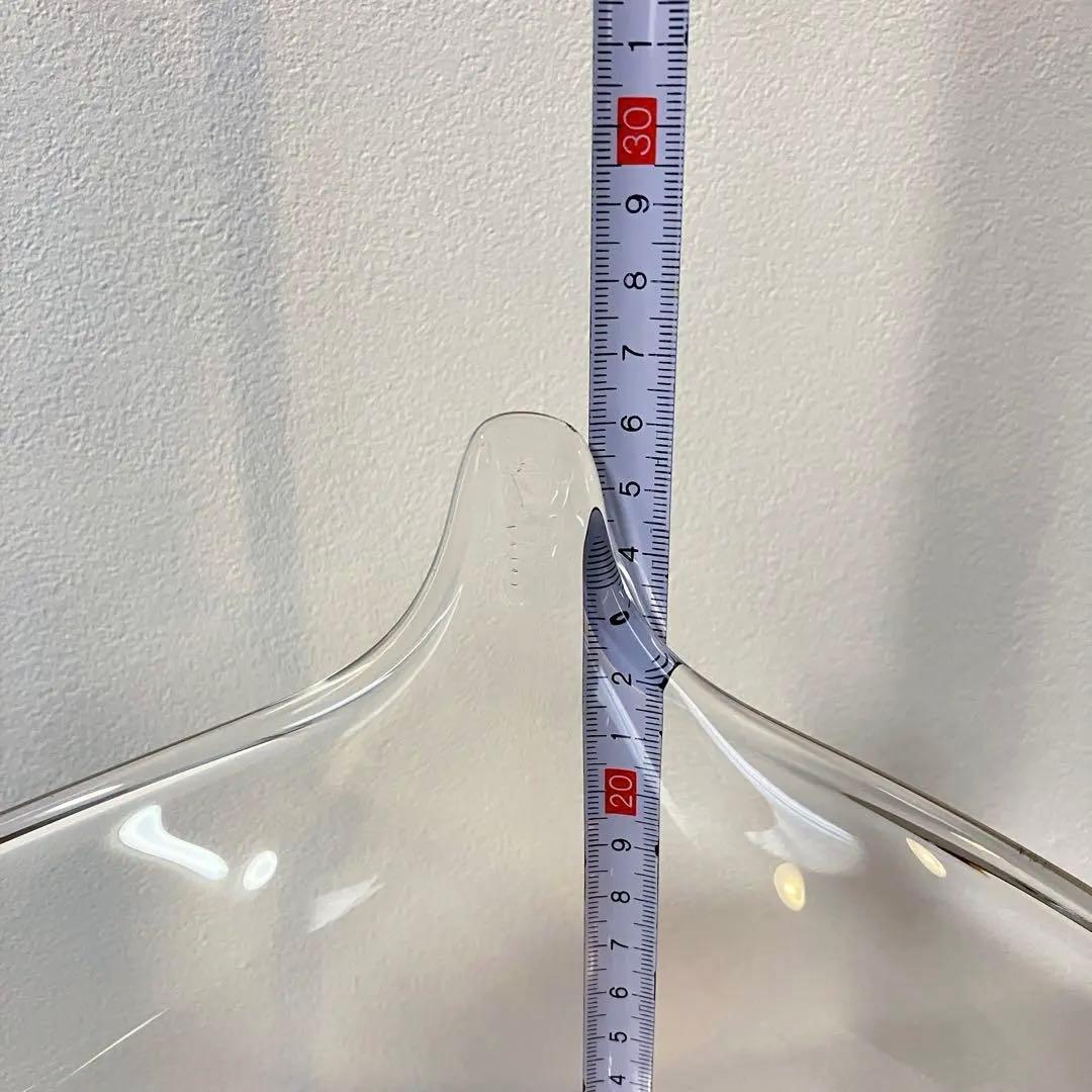 イタリア製　ガラスオブジェ　フラワーベース　花瓶