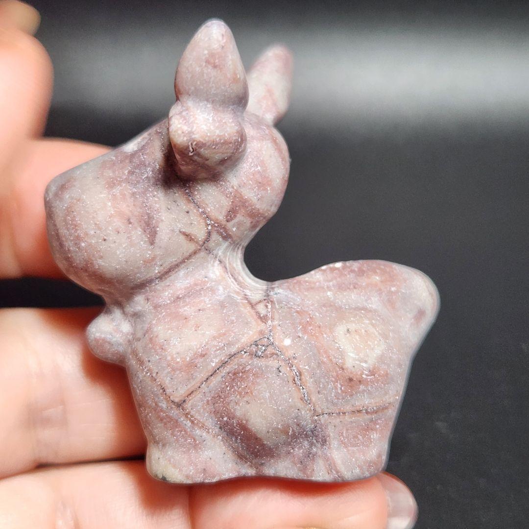 天然石【新品】クリスマス置物セット ツリー&トナカイ&プレゼントBOX★合計７点