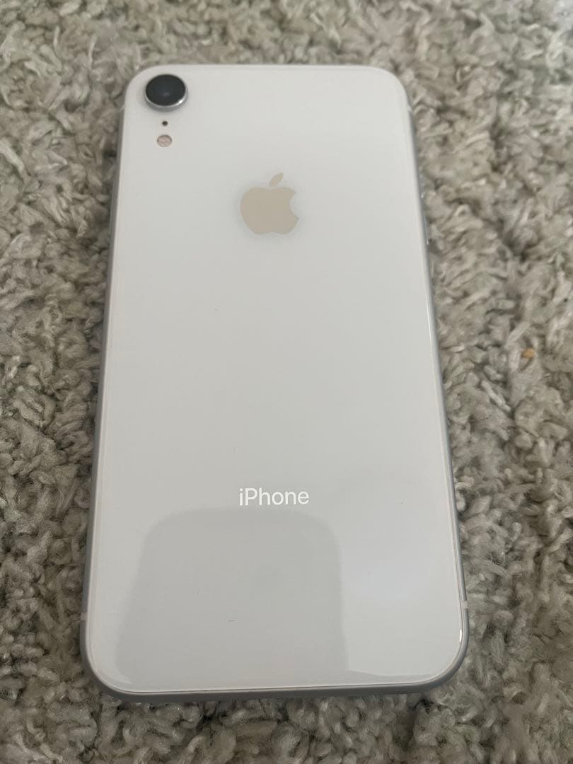 【ウニ様】Apple iPhone XR ホワイト128GB