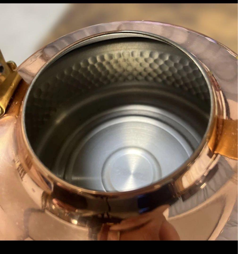 最安値！COPPER100  WARE 新光金属 純銅製　鎚目