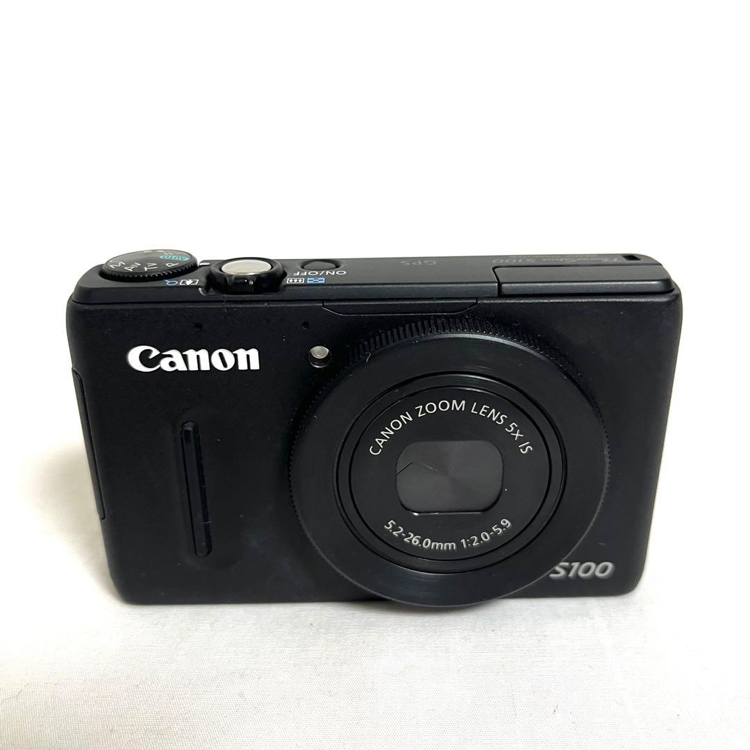 キャノン コンパクトデジタルカメラ ブラック S100 PowerShot