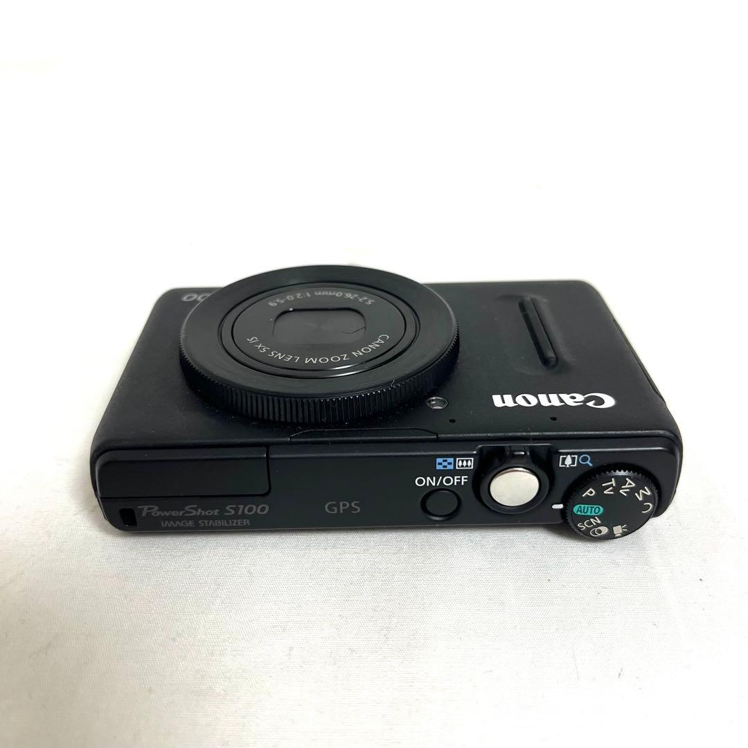 キャノン コンパクトデジタルカメラ ブラック S100 PowerShot