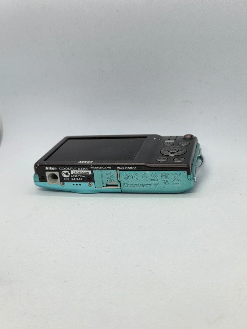 【ジャンク】ニコン Nikon COOLPIX S3300 ミントグリーン