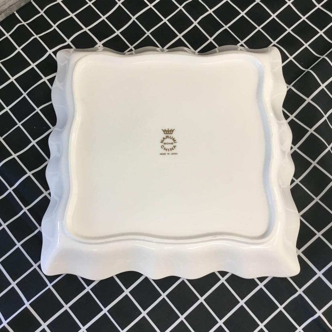 Xuan　NARUMI ボーンチャィナ　ミラノ　金彩　花柄　5点セット