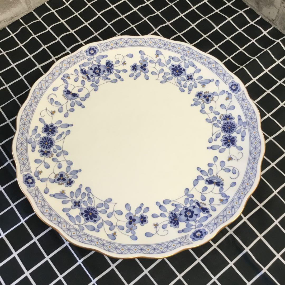 Xuan　NARUMI ボーンチャィナ　ミラノ　金彩　花柄　5点セット