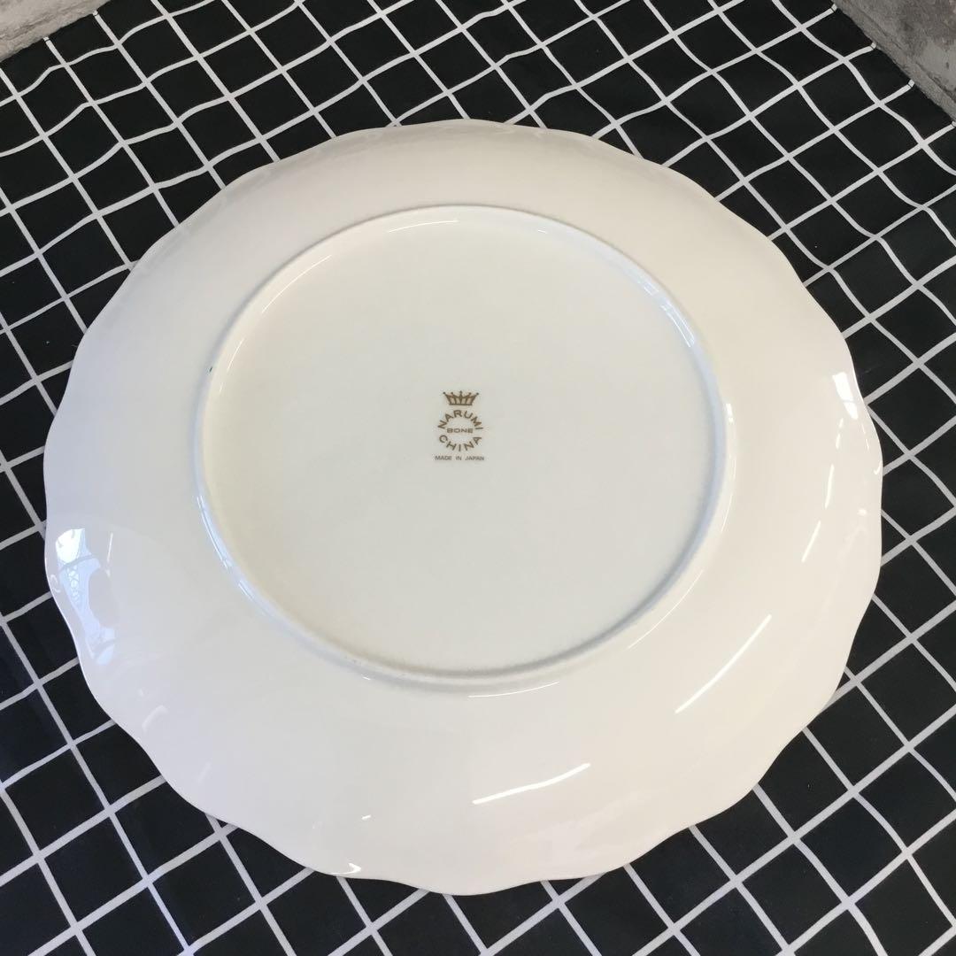 Xuan　NARUMI ボーンチャィナ　ミラノ　金彩　花柄　5点セット