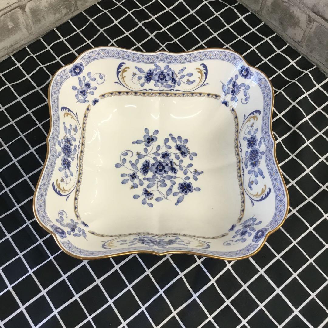 Xuan　NARUMI ボーンチャィナ　ミラノ　金彩　花柄　5点セット