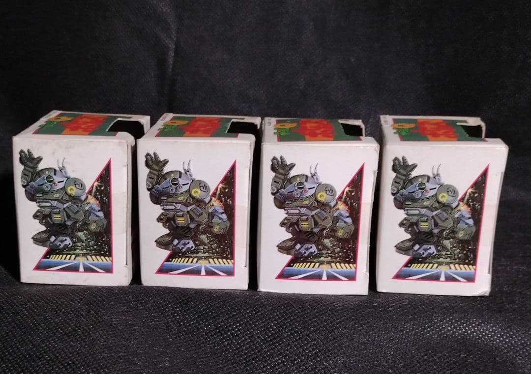 4個　チョロQ ボトムズ　スコープドッグ　タカラ