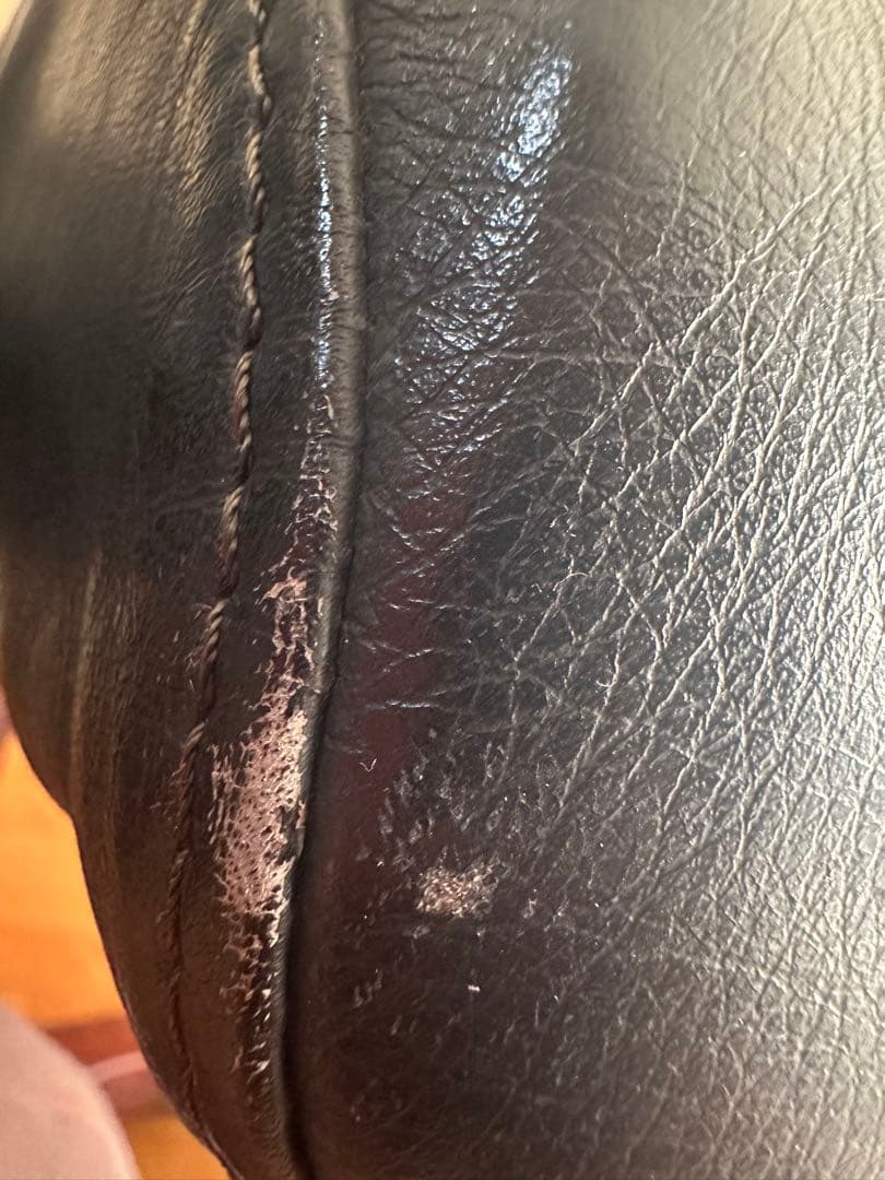 【値下げ】EKORNES エコーネス　ブラックレザー リクライニングソファ