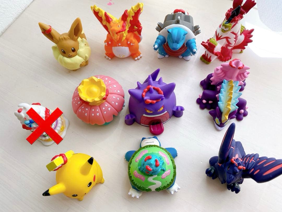 ポケモンキッズ　フィギュア キョダイマックス　10体セット