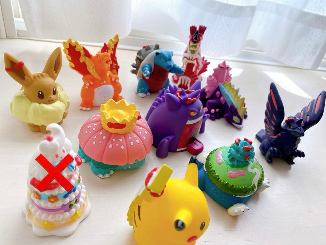 ポケモンキッズ　フィギュア キョダイマックス　10体セット