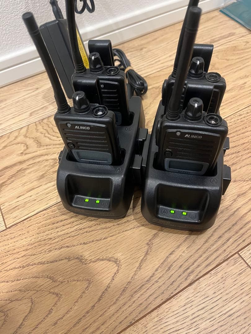 ALINCO DJ-P221 トランシーバー 4台セット