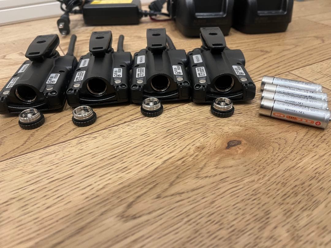 ALINCO DJ-P221 トランシーバー 4台セット