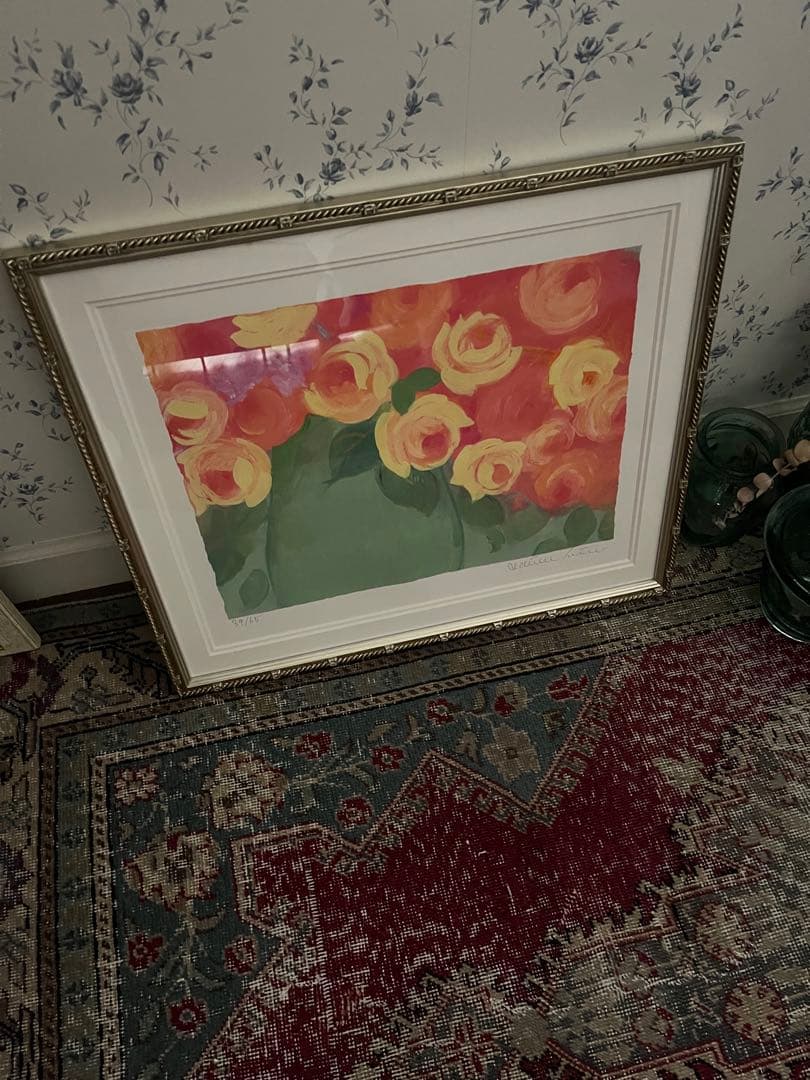 額装版画　65枚　希少　限定ジクレー　ジニー・キム　直筆サイン　証明書　15万