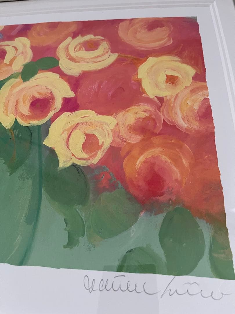 額装版画　65枚　希少　限定ジクレー　ジニー・キム　直筆サイン　証明書　15万